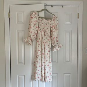 Sleeper Atlanta Dress in Pink Floral